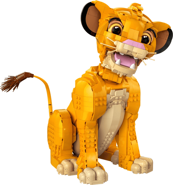 lego disney giovane simba, re leone