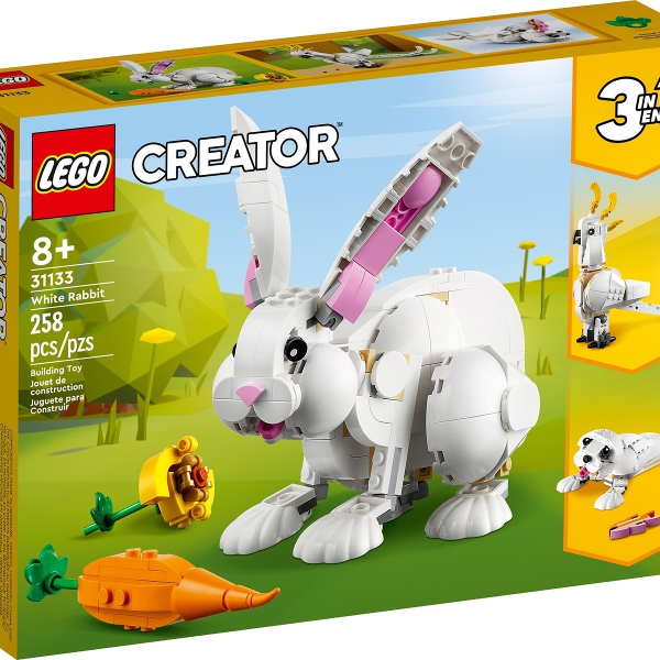 lego creator coniglio bianco