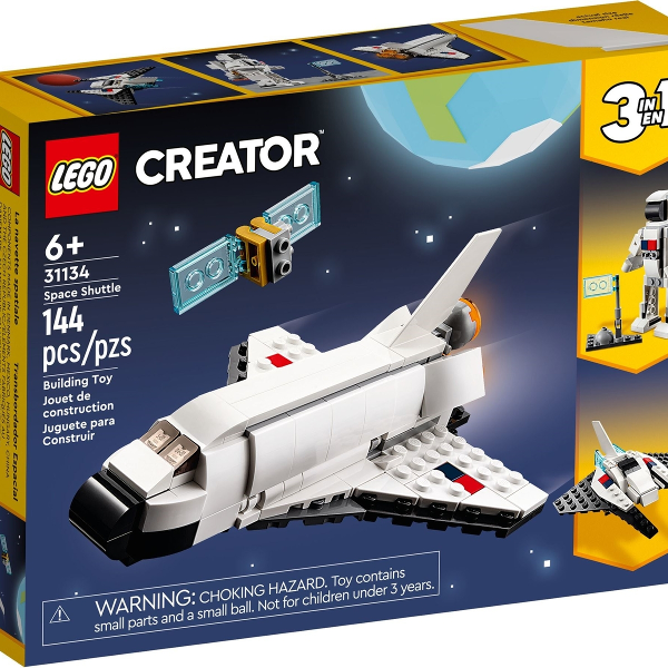 lego creator space shuttle