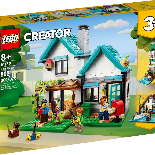 lego creator casa accogliente