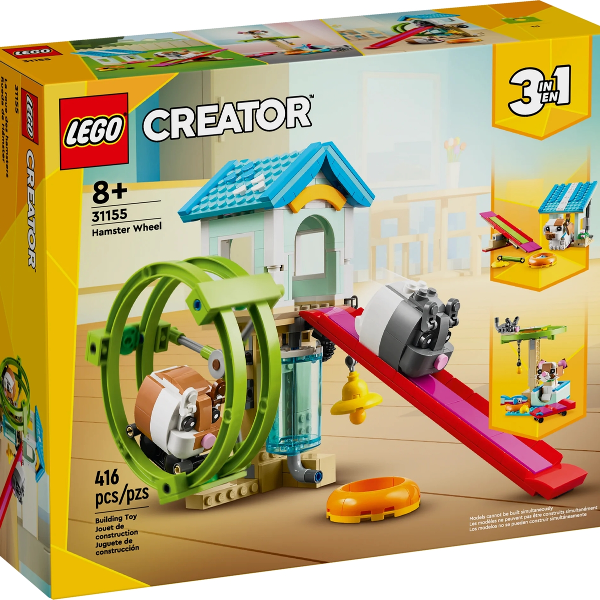 lego creator ruota del criceto