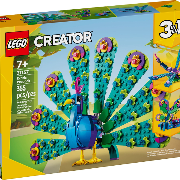 lego creator pavone esotico