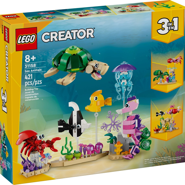 lego creator animali marini