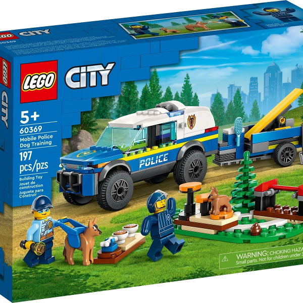 lego city addestramento cinofilo mobile
