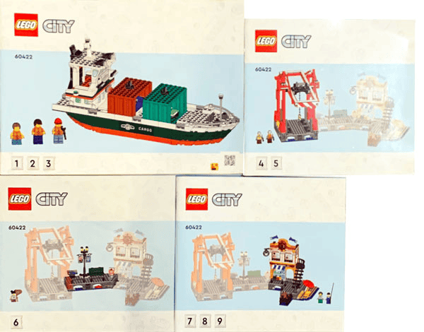 lego city porto e nave merci