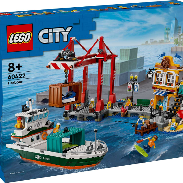 lego city porto e nave merci