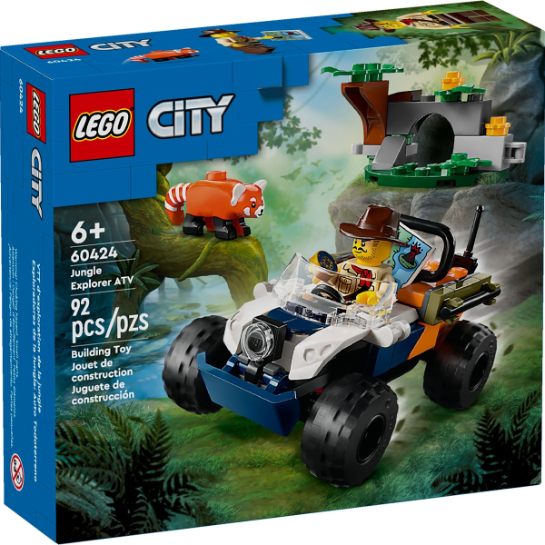 lego city atv dell’esploratore della giungla