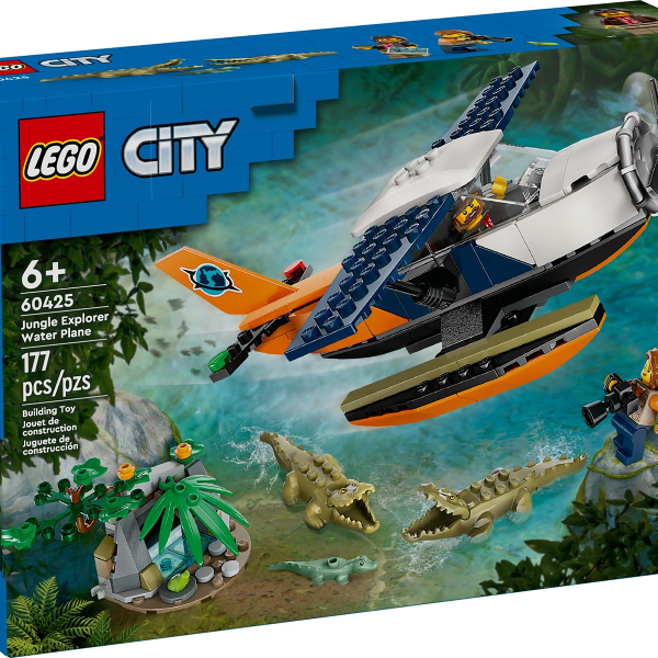 lego city idrovolante dell’esploratore della giungla