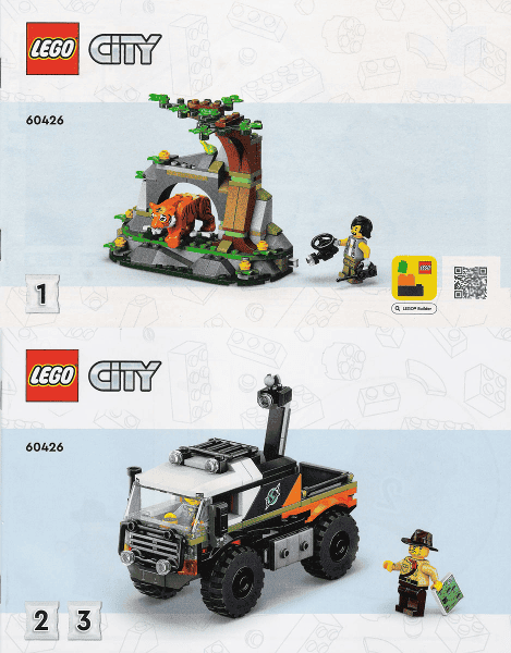 lego city fuoristrada dell’esploratore della giungla