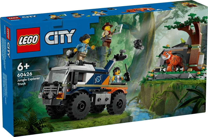 lego city fuoristrada dell’esploratore della giungla