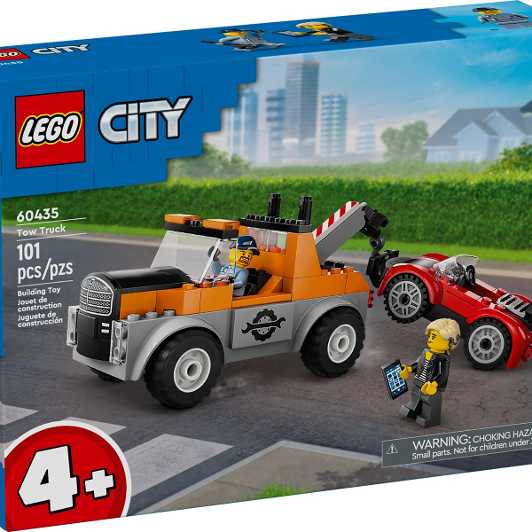 lego city autogrù e officina auto sportive