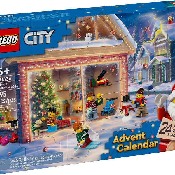 lego city calendario dell’avvento 2024