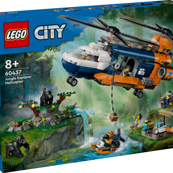 lego city elicottero dell’esploratore della giungla