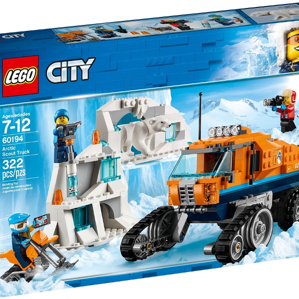 lego city gatto delle nevi artico