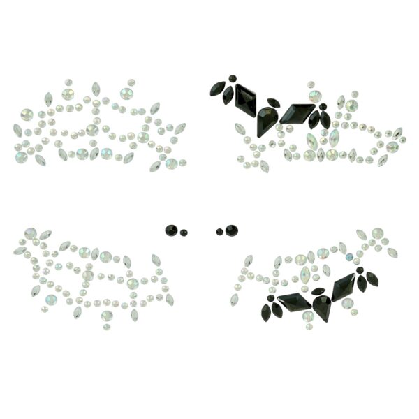 gioielli da pipistrello per il viso