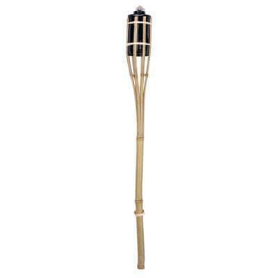 torcia da esterno in bamboo