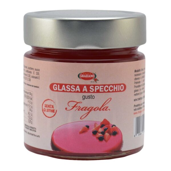 glassa a specchio gusto cioccolato 300 gr