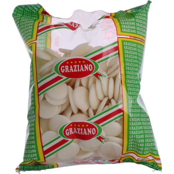 gocce di cioccolato bianco 250 gr