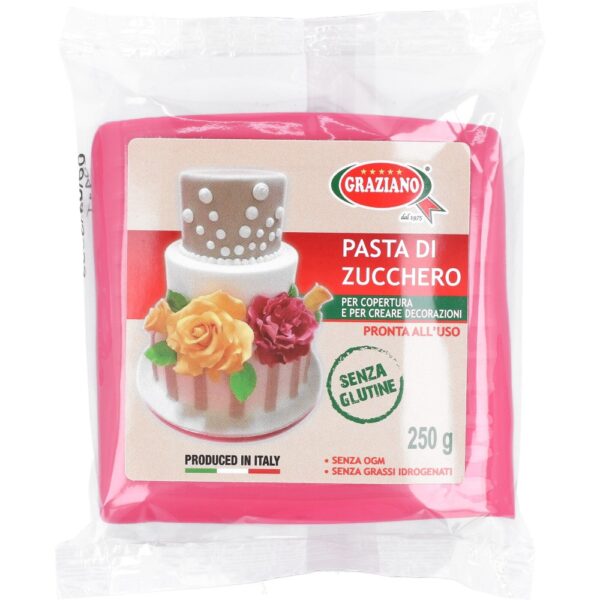pasta di zucchero copertura arancio 250 gr (copia)