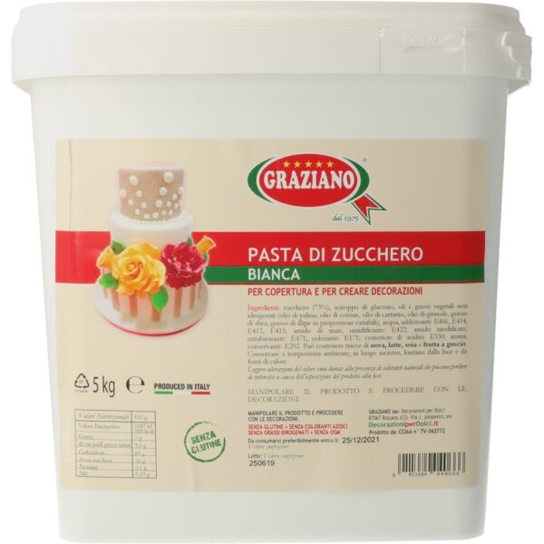 pasta di zucchero per copertura bianca (copia)
