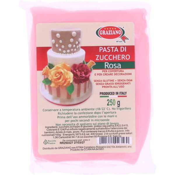 pasta di zucchero copertura giallo 250 gr (copia)