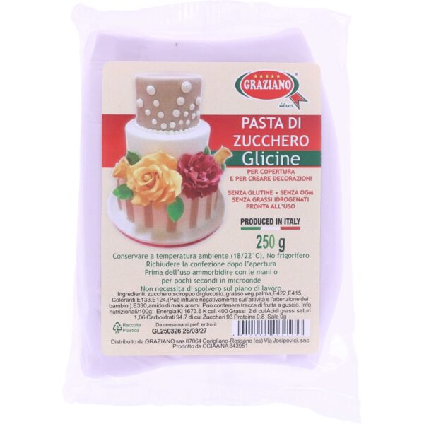 pasta di zucchero avorio 250 gr