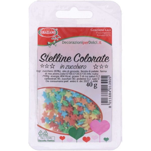 stelline colorate 40 gr
