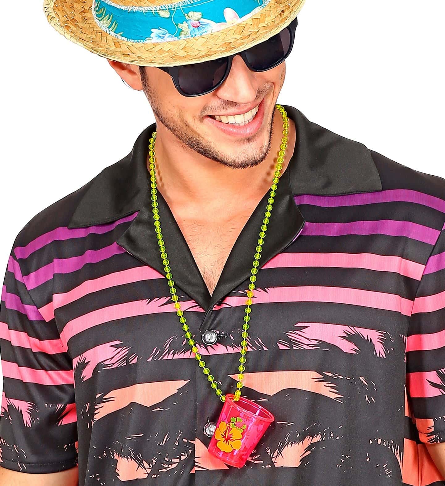collana rosa con bicchiere da short (copia)