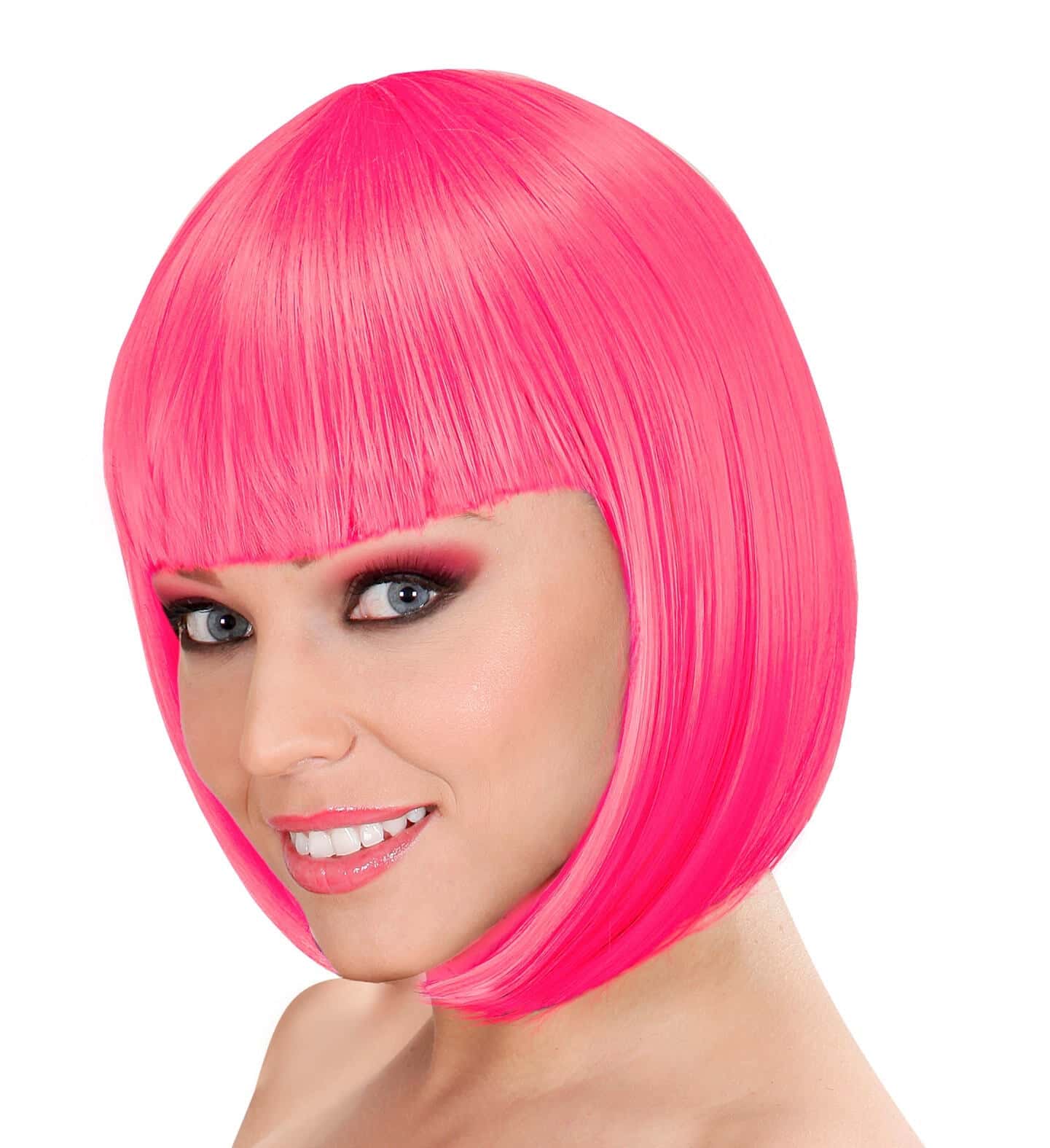 parrucca rosa caldo a caschetto (copia)