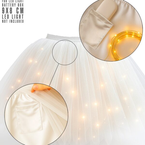tutù marrone scuro con led (copia)