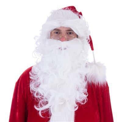 parrucca bianca con barba da babbo natale (copia)