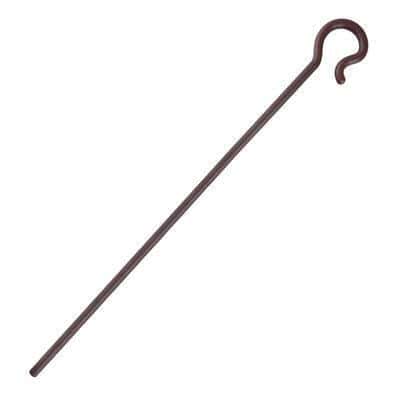 bastone nero curvo in plastica (copia)