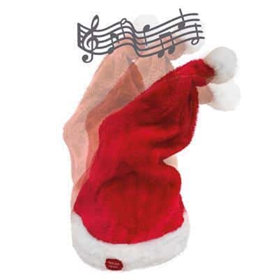 cappello babbo natale con stelline luminose (copia)