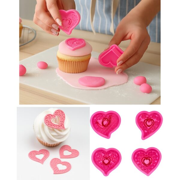 formine per cupcake dischi 4 pz. (copia)