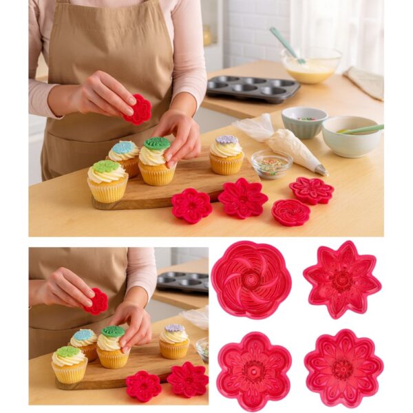 formine per cupcake dischi 4 pz. (copia) (copia)