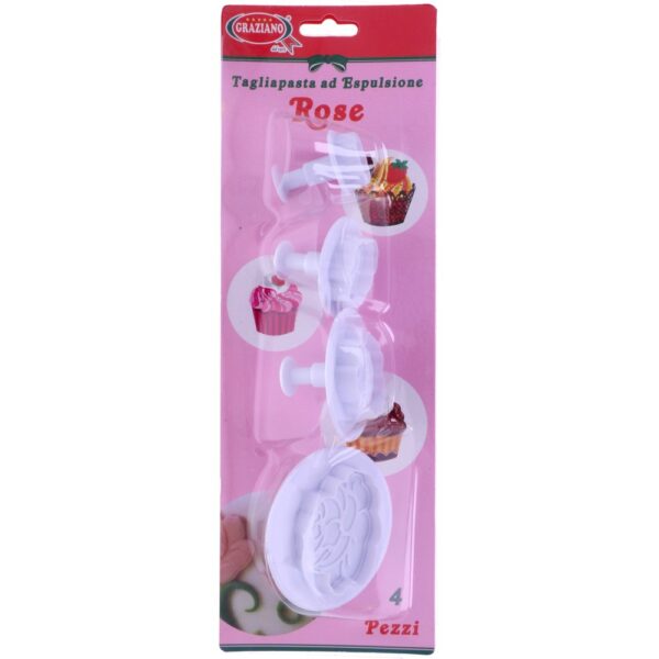 tagliapasta ad espulsione papilloni 4 pz. (copia)