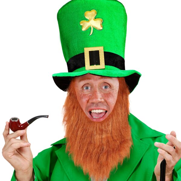 cilindro verde con barba da folletto irlandese (copia)