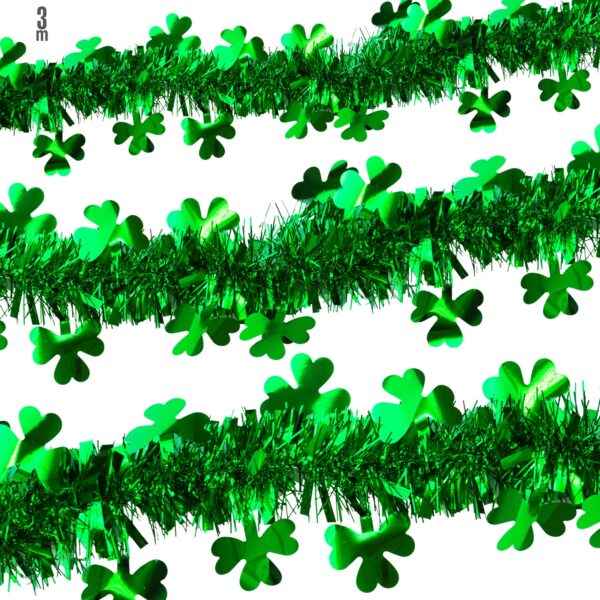 ghirlanda rossa con cuori 3 metri (copia)