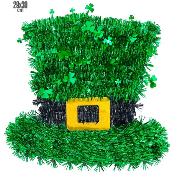 cilindro verde con barba da folletto irlandese (copia)