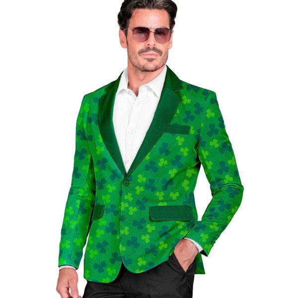 giacca da uomo verde san patrizio