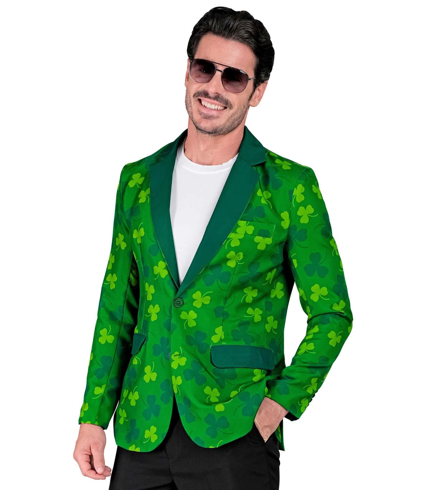 giacca da uomo verde san patrizio
