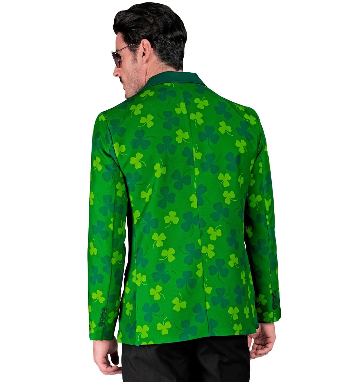giacca da uomo verde san patrizio