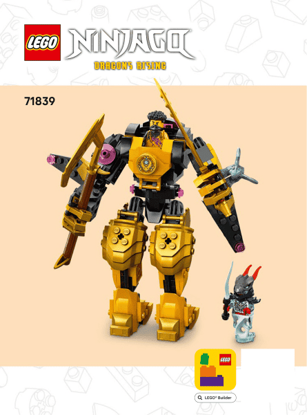lego ninjago gara di velocità sulla moto di kai (copia)