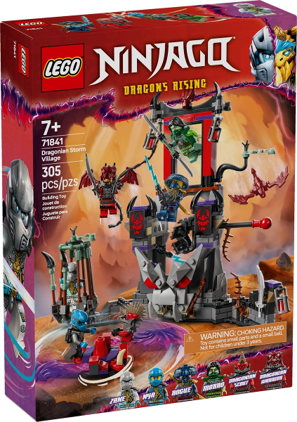 lego ninjago villaggio della tempesta dragoniano