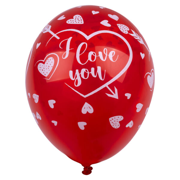 palloncini in lattice rossi i l