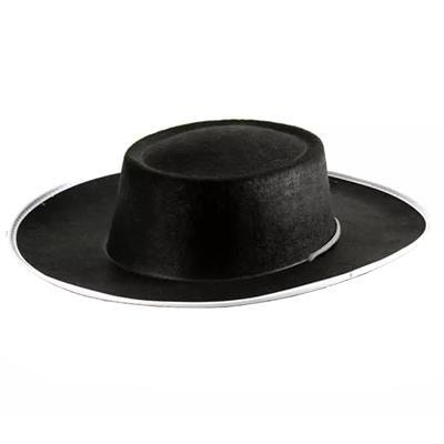 cappello nero da spagnolo