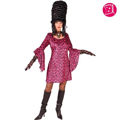 costume da teschio messicano rosa