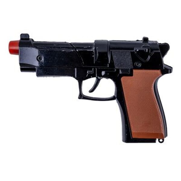 pistola in metallo da poliziotto