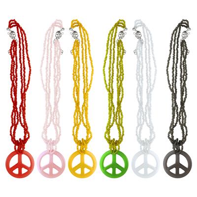 collana dorata con medaglioni della pace (copia)