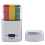 set trucco carnevale rosso giallo e verde